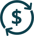 dollar symbol icon