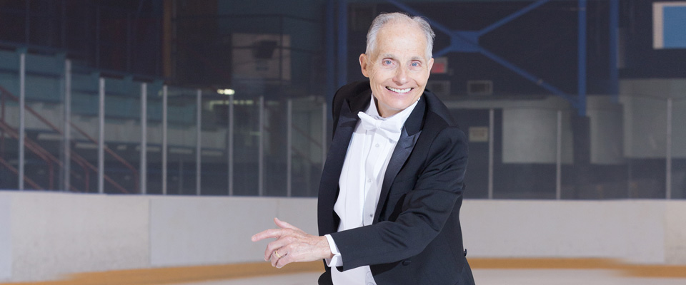 Donald Jackson is very active in the Canadian figure skating circuit even at the age of 76.