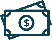 Green money icon