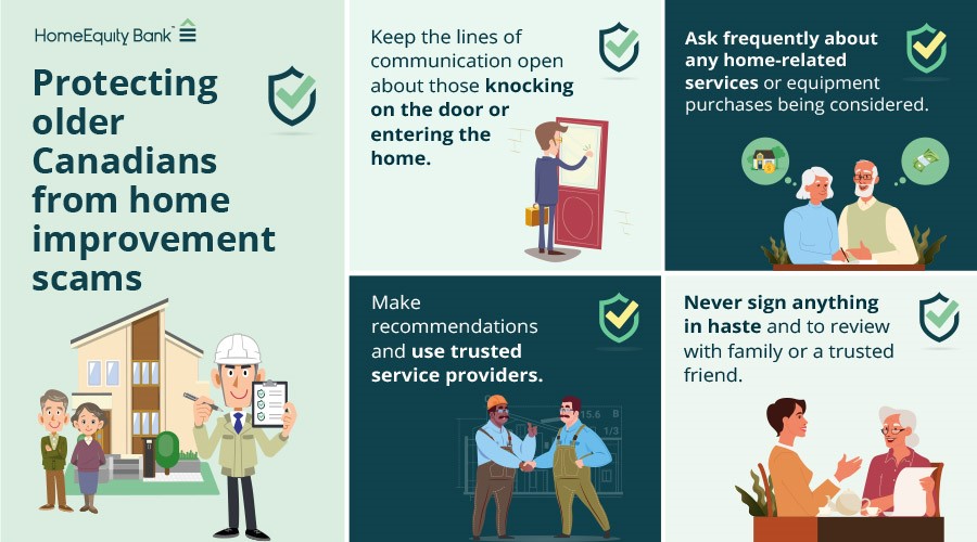 ways to protect canadians 55+ from home improvement scams