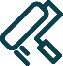 painters roller brush icon