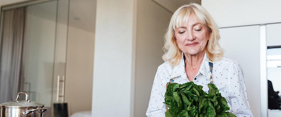 Senior woman is aware of the signs of stroke and the treatments for it.