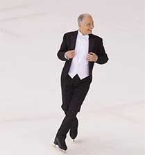 Don loves figure skating and his passion for the sport makes him practice it regularly.