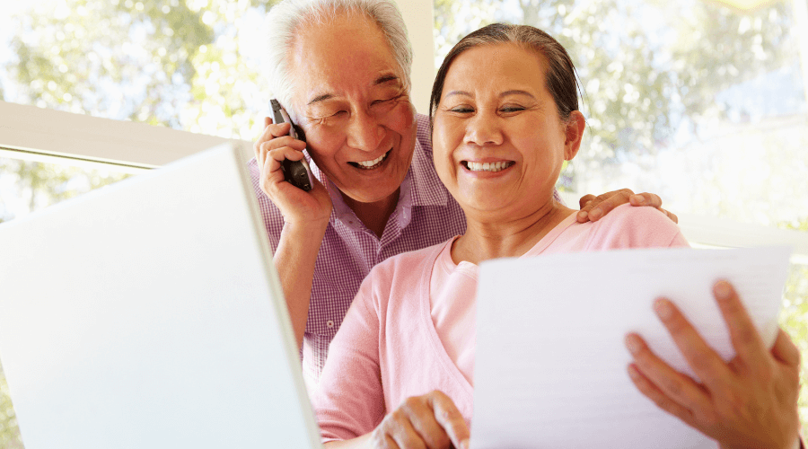 happy-senior-couple-reading-about-GRSP