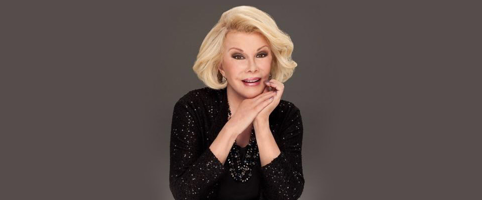 Joan Rivers encouraged women to become independent.