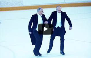 Kurt and Don figure skating video image