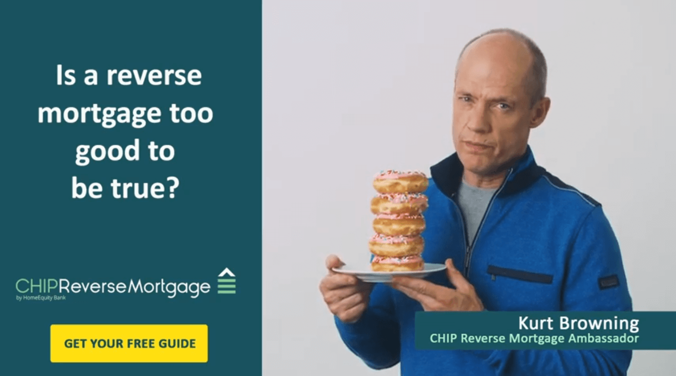 HomeEquity Bank commercial still for "Is a reverse mortgage too good to be true?"